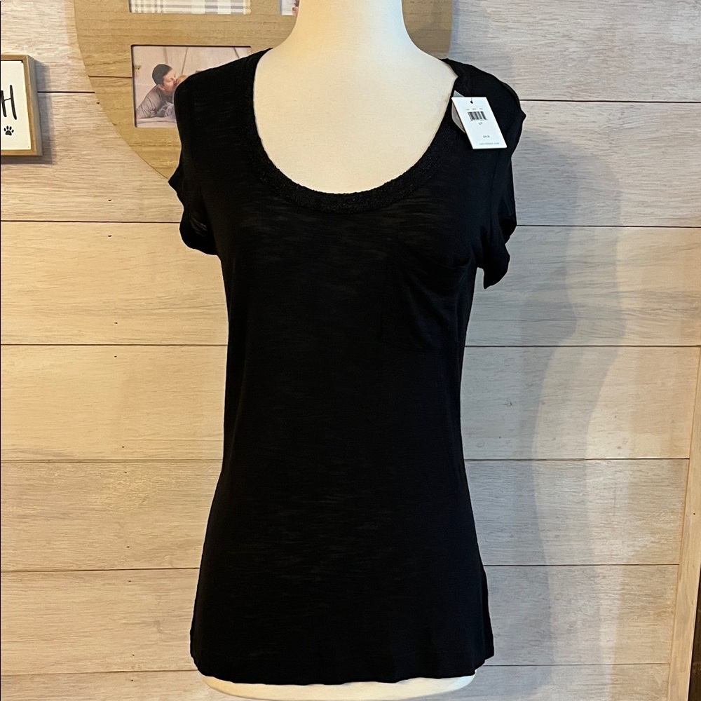 NEW Calvin Klein Black Short Sleeve Tee S